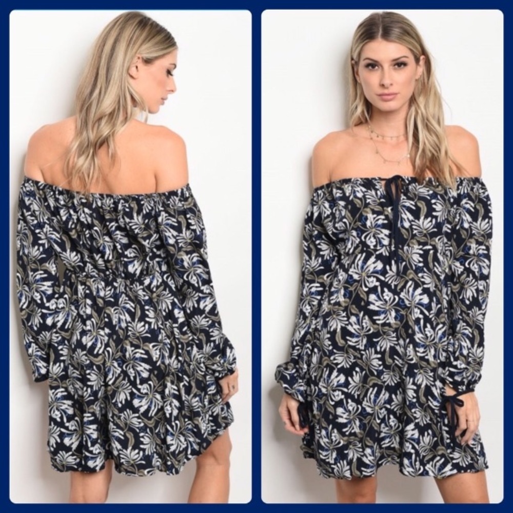 Be You Tiful bare shoulder dress